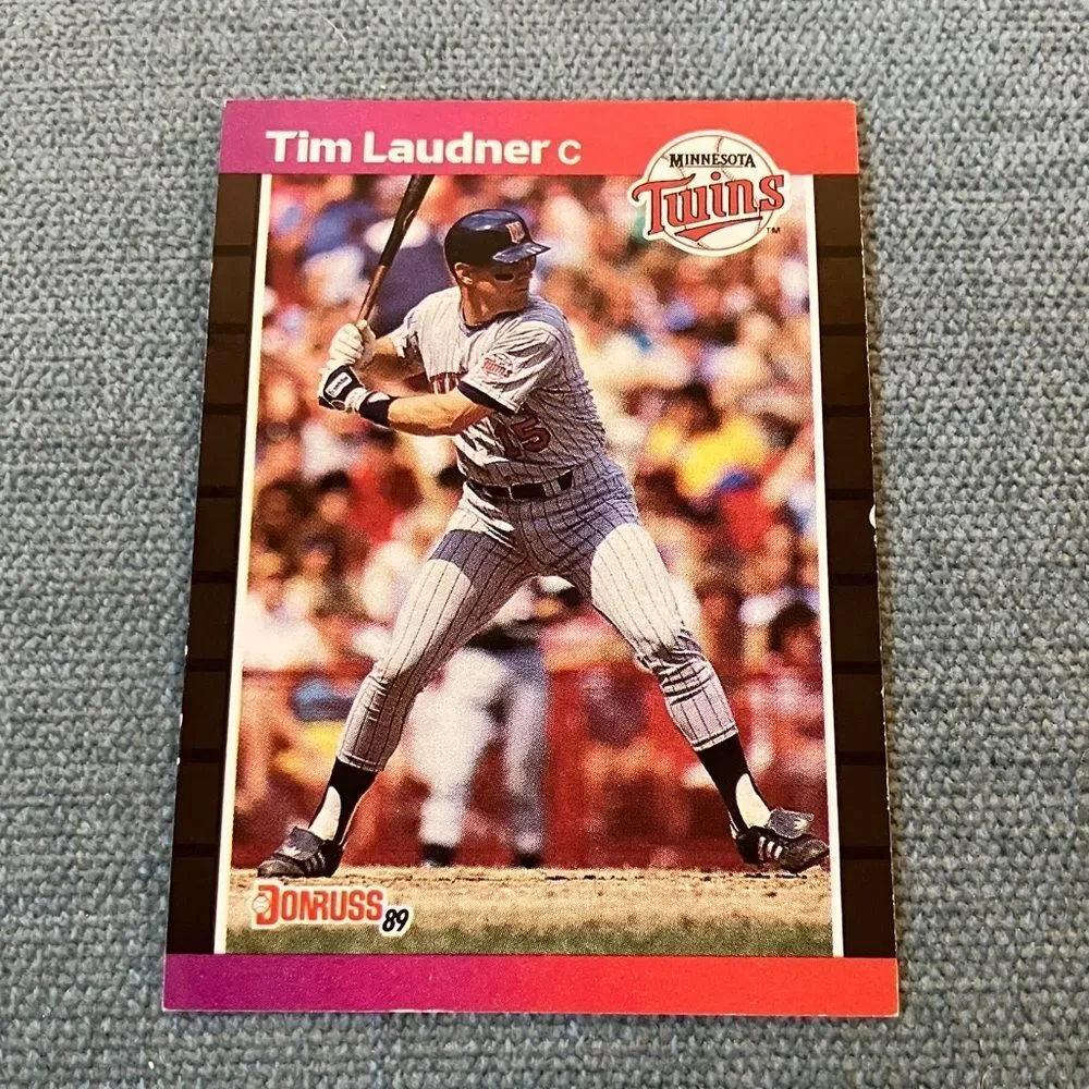 1989 Donruss Minnesota Twins Baseball Card Trading Card